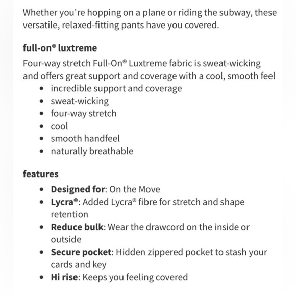 Lululemon 4 Keep Moving Pant 7/8 High-Rise Savannah, great pre owned condition - Picture 13 of 13